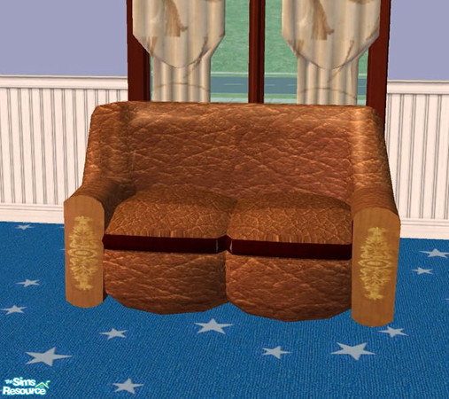 Sims 2 — Canterbury Living Room - Gentlemen - loveseat by ead425 — 