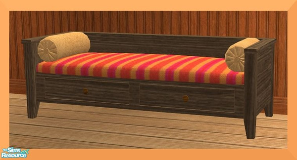 Sims 2 — Townhouse Home Office RC- Loveseat by mom_of2boyz — A recolor of Townhouse Home Office by kittyispretty69.