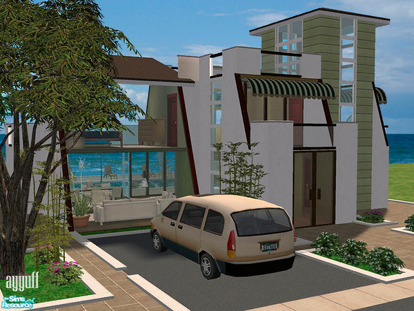 Sims 2 — Lune by ayyuff — 2x3(small lot)-Fully tested in game and with Clean Installer.