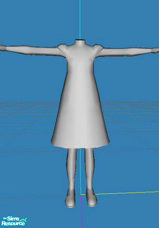 Sims 2 — openhouse CF PuffedSleeve Summer Dresses - Openhouse Cf Puffedsleeve Summerdress Mesh0604 by openhousejack — new