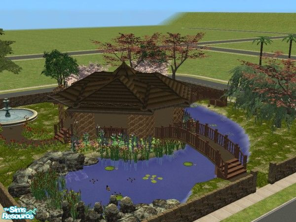 Sims 2 — middle park by sheathan — this is my first park. perfect for a sunny afternoon