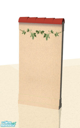 Sims 2 — Romantic Garden - fake wall 3 by Sophel21 — romantic summer feelings will come true with these garden furniture