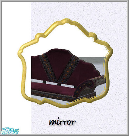 Sims 2 — moroccan hamman part2 - B43 Oriental Mirror by Birgit43 — 