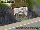 Sims 3 — Rockface Place by themaddude2009 — A beautiful home nestled in the rockface. Gorgous garden and inner interior
