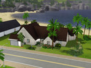 Sims 3 — Traquility by Kayitlen — Two bedroom, two bath open plan home. Perfect for the single or new couple just