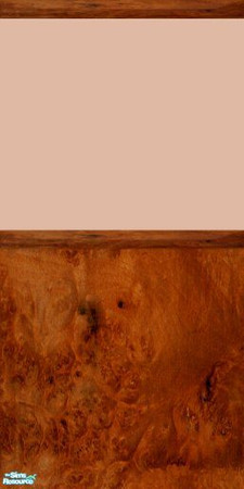 Sims 2 — Flowers Of May Day Wall Paneling 10 by skippyscatt — For your home office, study or library, these panelled wall