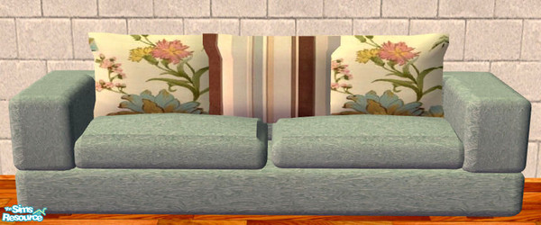 Sims 2 — TC 83 Happy Stripey -  Sofa by H3wwy — A texture challenge recolour of Sanja\'s Selection living room. Enjoy!