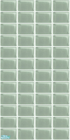 Sims 2 — NK Small Glass Wall Tiles PI - Pale Green by MoMama — Small Glass Tiles in PI Pale Green.