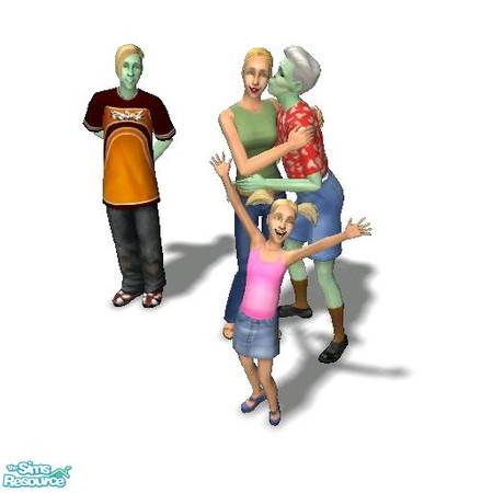 Sims 2 —  by Moza — <strong>A cleaned up family file for your convenience.</strong><br />After a