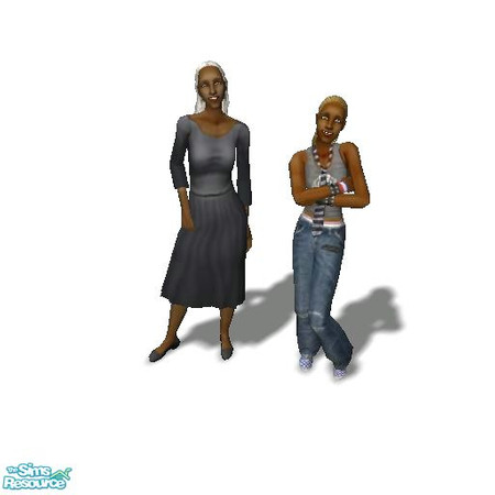 Sims 2 —  by Moza — <strong>A cleaned up family file for your convenience.</strong><br />Who is buried