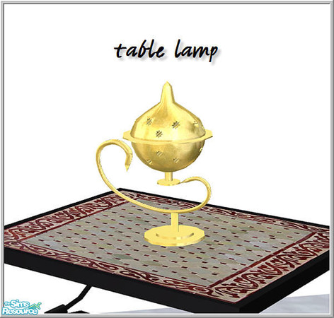 Sims 2 — moroccan hamman part1 - B43 Moroccan Table Lamp by Birgit43 — 
