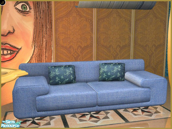 Sims 2 — Burj Loveseat - Cover Rec1 by senemm — A fancy, extravagant and colorful bathroom inspired Dubai\'s Burj Al