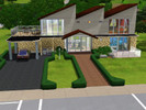 Sims 3 — Modernique  by venomous — Small but nice modern home with 2 bedrooms, 2 baths. Includes carport with an