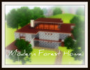 Sims 3 — Modern Forest Home by conradmayer — Like what Mother Nature gives us? You can start living in it right away