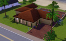 Sims 3 — Mediterranean Beach House by Fourjays — A ground level, Mediterranean style beach house. Three bedrooms, two