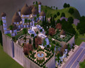 Sims 3 — The Celestial Palace by dante11111 — Nestled atop the dunes of the Simara desert lies the magnificent Celestial