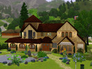 Sims 3 — Toscane by Dirtdevill — Traditional Italian family house. Unfurnitured - TSR build a lot competition.