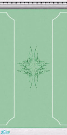 Sims 2 — D2DAntique Pinstripe Between in Green by D2Diamond — ...