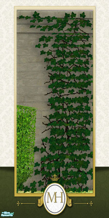 Sims 2 — MH Garden Ivy - Left Facing by phoenix_phaerie — A left facing covering of climbing ivy that instantly adds a