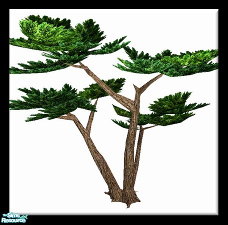 Sims 2 — Monkey Business - Plastic Cupressus by SaeraMaples — Perfect for a child\'s themed bedroom or a jungle theme
