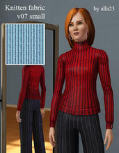 Sims 3 — Knitten Fabric v07s by Semitone — Knitten Fabric v07 small