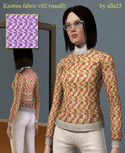 Sims 3 — Knitten Fabric v02 small by Semitone — Knitten Fabric v02 small