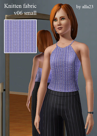 Sims 3 — Knitten Fabric v06s by Semitone — Knitten Fabric v06 small