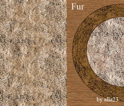Sims 3 — Fur, carpet by Semitone — Fur, carpet