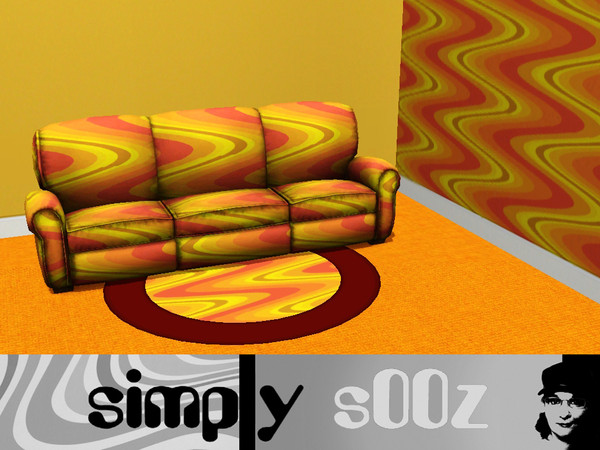 Sims 3 — Hair Wave by s00z — Repeating Pattern