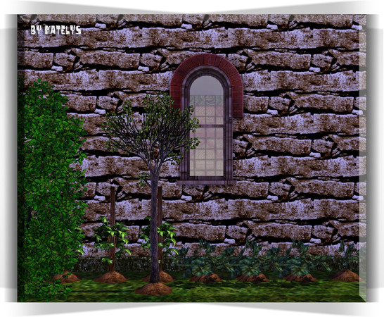 Sims 3 — Stone wall by katelys — Stone wall texture