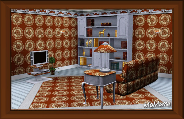 Sims 3 — NK Cogs by MoMama by MoMama — A set of lacy abstract cogs by MoMama