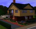 Sims 3 — Cypress Swan by jellybob — This two-floor set is complete with 3 bedrooms, 1.5 bathrooms, kitchen and dining,