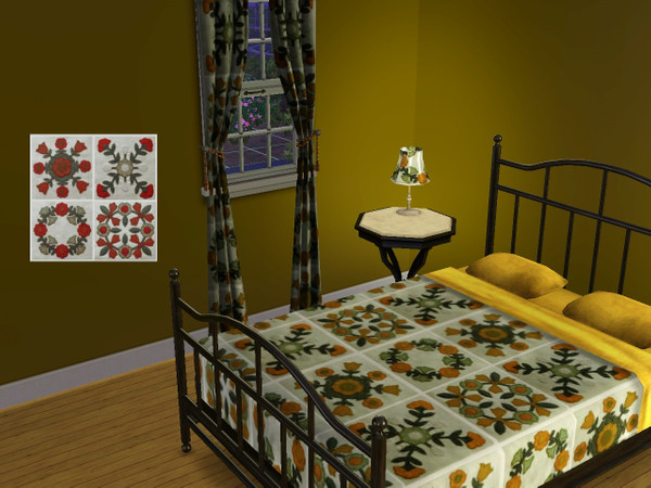 Sims 3 — M_07 by mensure — country style knitted flowers