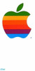 Sims 2 — Rainbow Apple logo by lolo1037 — This is wall with logo of Apple.inc company.