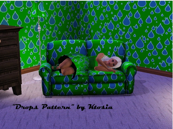 Sims 3 — Drops Pattern by Ktosia — 