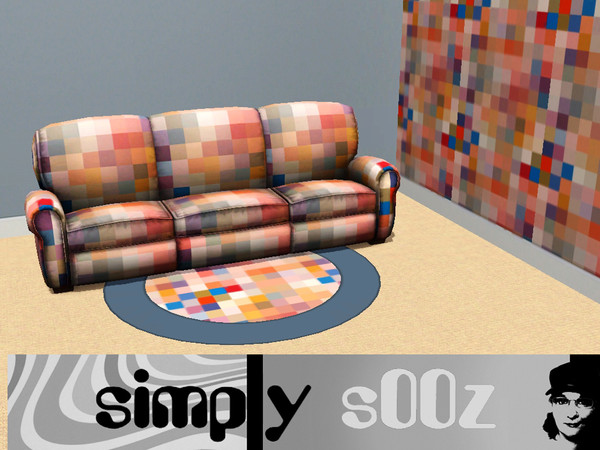 Sims 3 — Alien Check 21 by s00z — Repeating Pattern