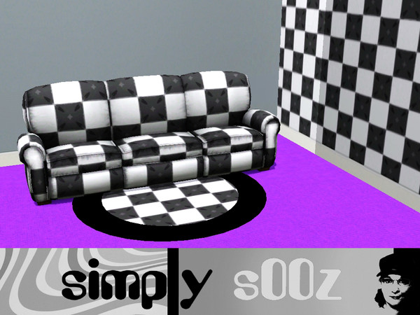 Sims 3 — Checkers 2 by s00z — Repeating Pattern