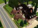 Sims 3 — Tulmoore Manor by rty5 — This English style manor has large spacious rooms. There is 3 bedrooms and an office
