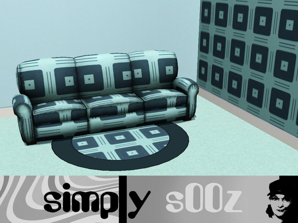 Sims 3 — Retro Squares 20 by s00z — Repeating Pattern