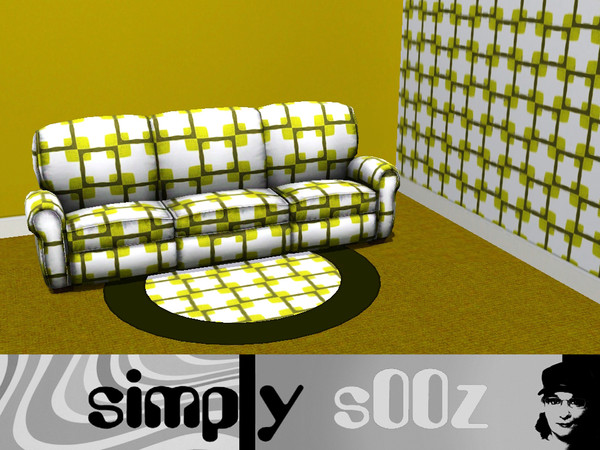 Sims 3 — Retro Squares 22 by s00z — Repeating Pattern