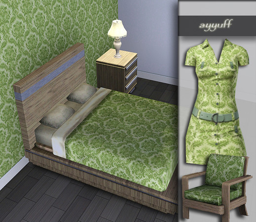 Sims 3 — ayyuff Retro 03 by ayyuff — 70's Pattern.