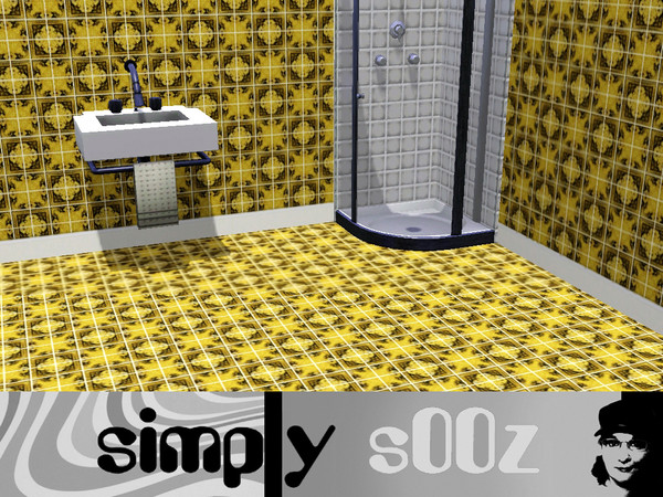 Sims 3 — Luxury Tile by s00z — Repeating Pattern