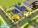 Sims 2 — H&M Beauty Salon by oldmember_Lol — Has 4 makeover stations, an inside bar, bathroom for costumers, as well