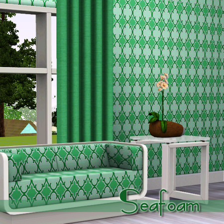 Sims 3 — kipTSR-Seafoam by kittyispretty69 — A simple kind of mod looking pattern that I think looks great with this