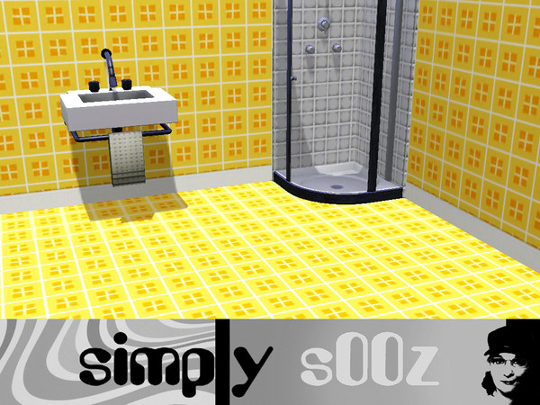 Sims 3 — Little Flag Tile by s00z — Repeating Pattern