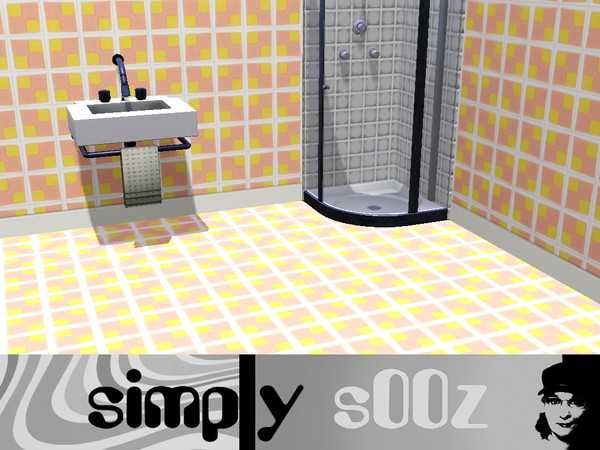 Sims 3 — Marzipan Tile by s00z — Repeating Pattern