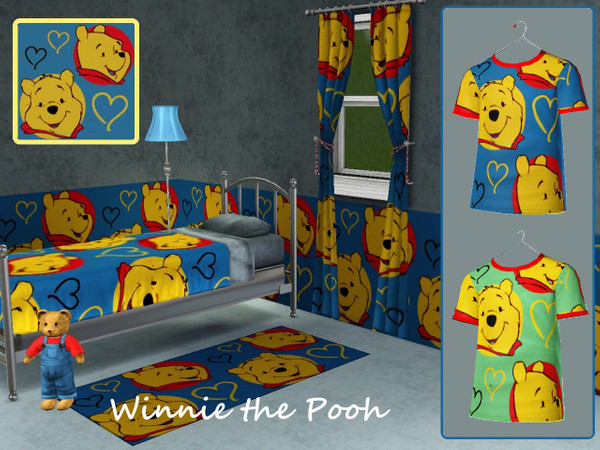 Sims 3 — M_12 by mensure — winnie the pooh