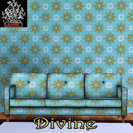 Sims 3 — Divine by amsk — 8 leaf flower with x design