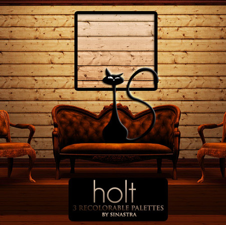 Sims 3 — Holt [Pattern] by Sinastra — This pattern has 3 recolorable palettes. It features a wood design. 