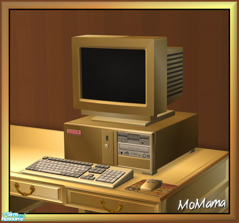 Sims 2 — NK Golden East Bedroom - PC by MoMama — A golden PC because sometimes you just want the impossible.